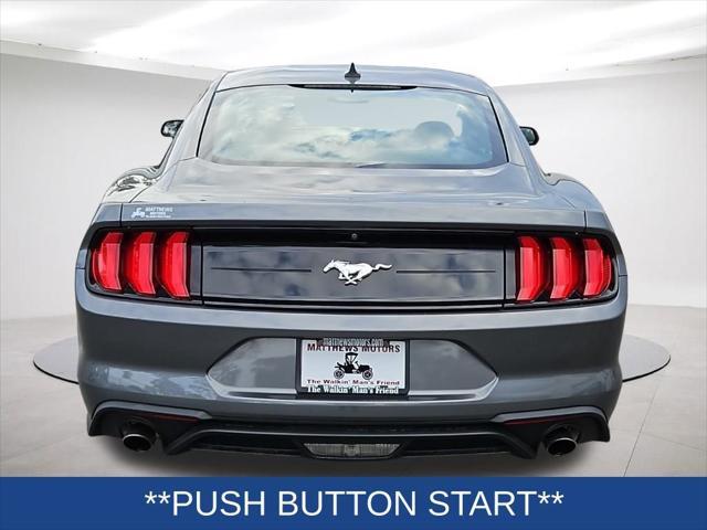 used 2022 Ford Mustang car, priced at $25,500