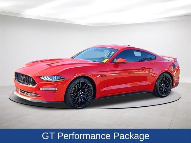 used 2021 Ford Mustang car, priced at $39,900