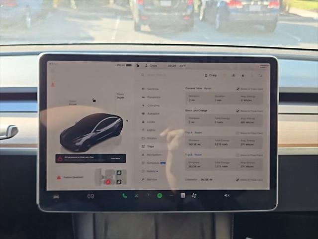 used 2022 Tesla Model 3 car, priced at $30,400