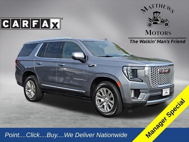 used 2022 GMC Yukon car, priced at $62,500