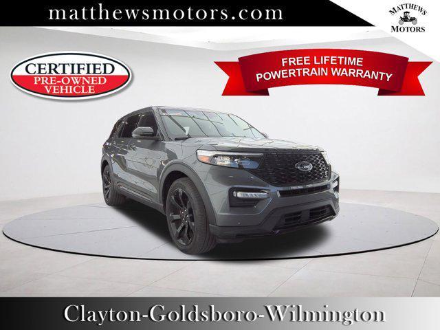 used 2022 Ford Explorer car, priced at $41,900