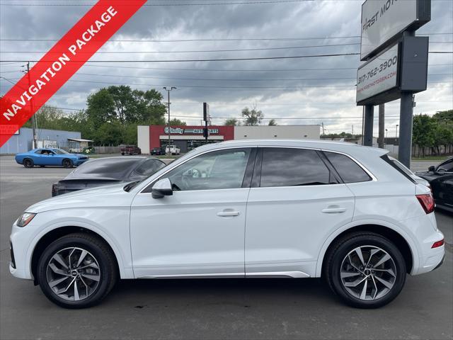 used 2021 Audi Q5 car, priced at $23,000