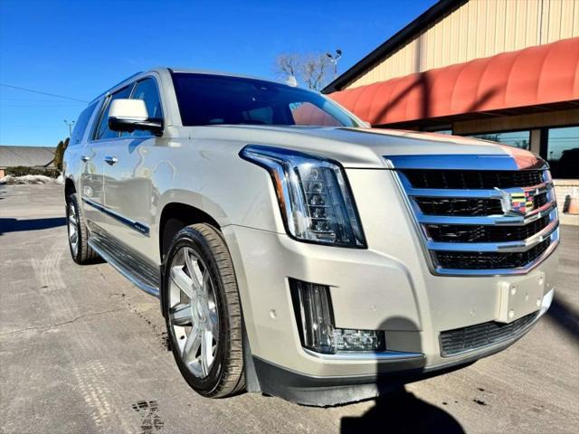 used 2017 Cadillac Escalade ESV car, priced at $19,000