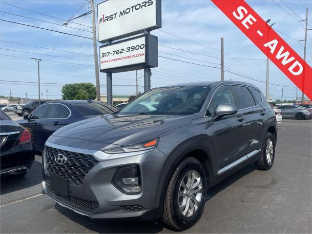 used 2019 Hyundai Santa Fe car, priced at $16,995