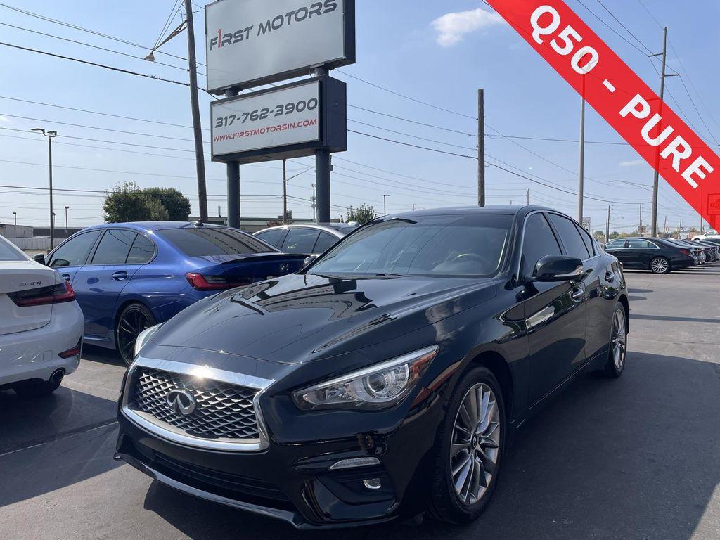 used 2021 INFINITI Q50 car, priced at $23,695