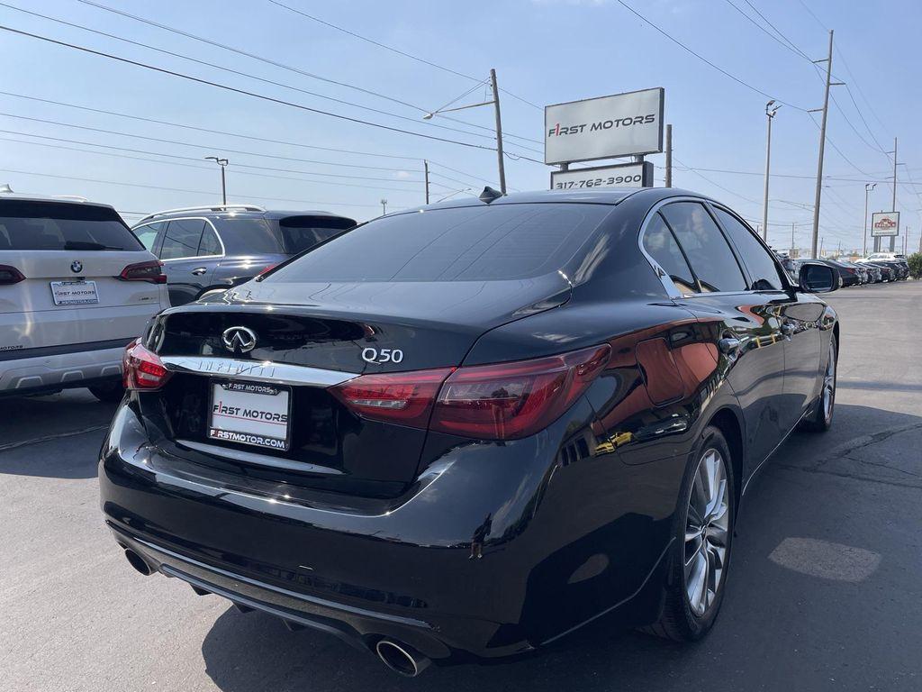 used 2021 INFINITI Q50 car, priced at $23,695