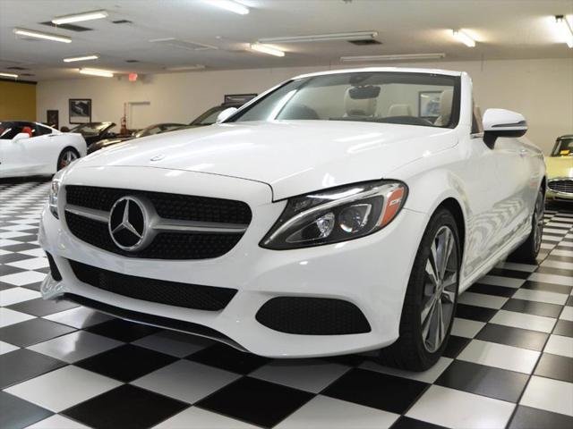 used 2017 Mercedes-Benz C-Class car, priced at $34,991