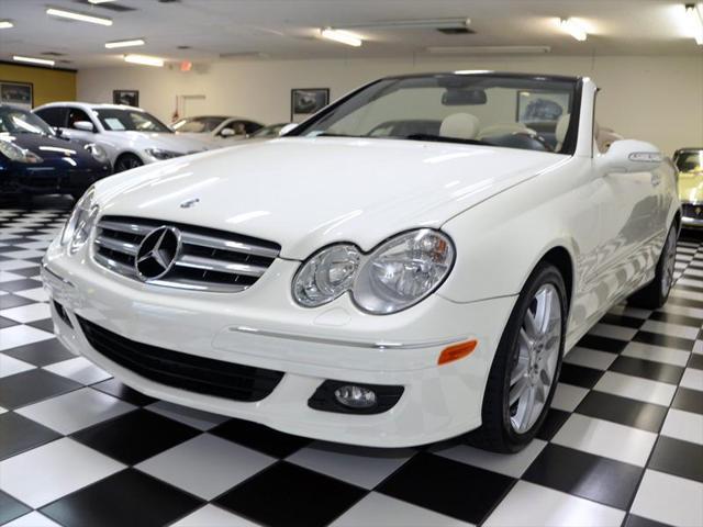 used 2008 Mercedes-Benz CLK-Class car, priced at $14,997