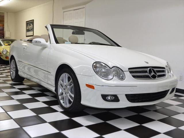 used 2008 Mercedes-Benz CLK-Class car, priced at $14,997