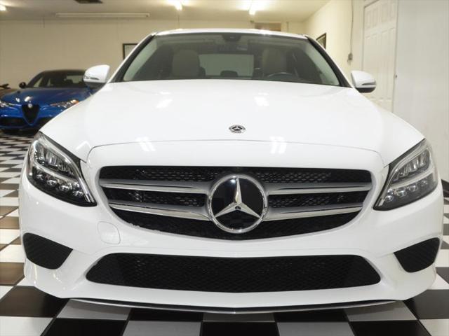 used 2021 Mercedes-Benz C-Class car, priced at $27,997