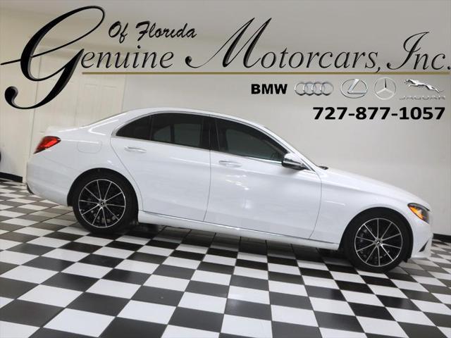 used 2021 Mercedes-Benz C-Class car, priced at $27,997