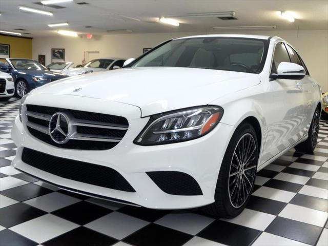 used 2021 Mercedes-Benz C-Class car, priced at $27,997