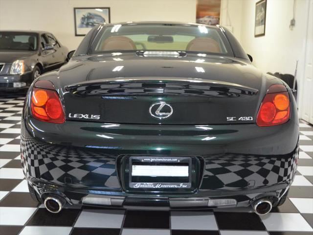 used 2002 Lexus SC 430 car, priced at $26,997