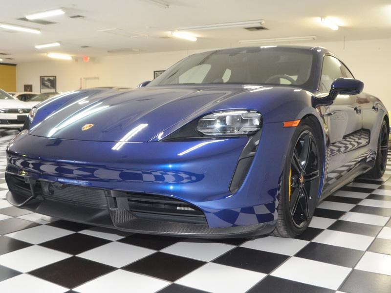 used 2020 Porsche Taycan car, priced at $88,997