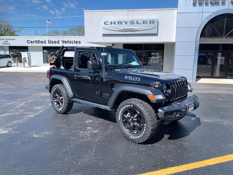 used 2021 Jeep Wrangler car, priced at $31,890