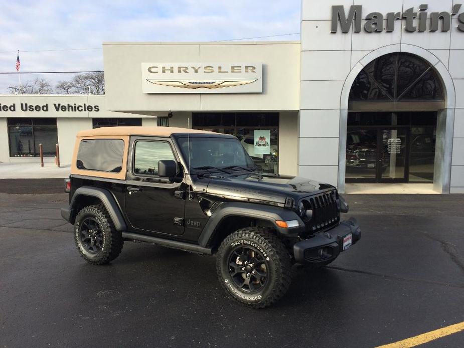 used 2021 Jeep Wrangler car, priced at $31,890