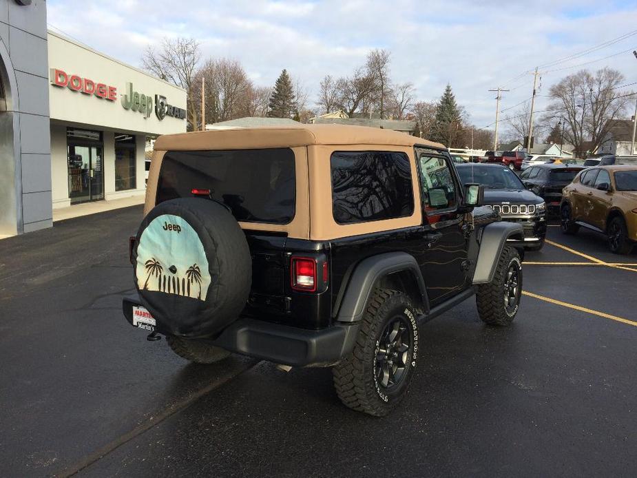 used 2021 Jeep Wrangler car, priced at $31,890