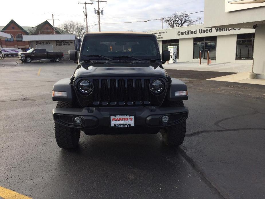 used 2021 Jeep Wrangler car, priced at $31,890