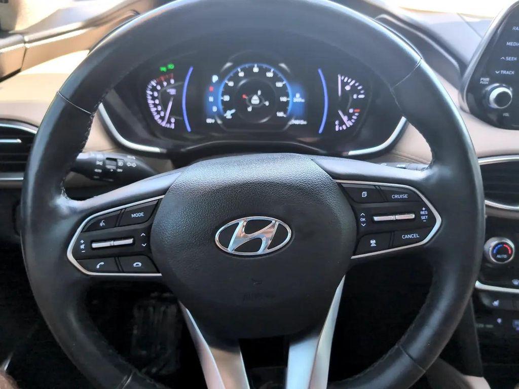 used 2019 Hyundai Santa Fe car, priced at $21,950