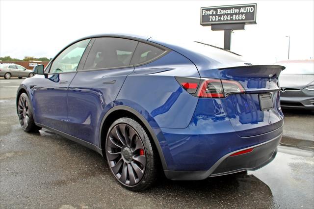 used 2021 Tesla Model Y car, priced at $28,997