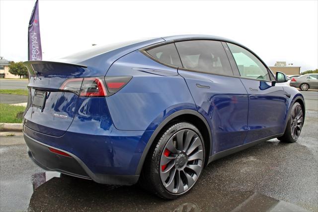 used 2021 Tesla Model Y car, priced at $28,997