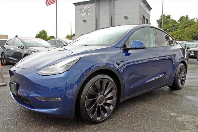 used 2021 Tesla Model Y car, priced at $28,997