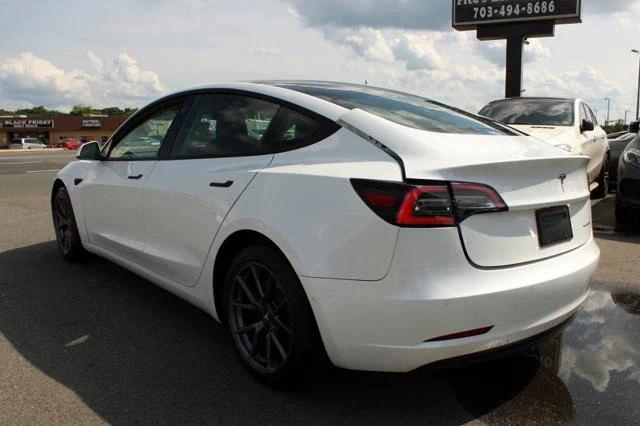 used 2021 Tesla Model 3 car, priced at $26,500