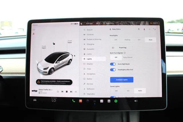 used 2021 Tesla Model 3 car, priced at $26,500