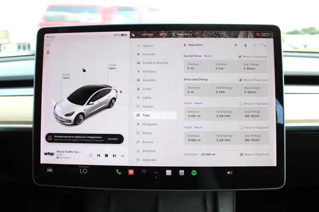 used 2021 Tesla Model 3 car, priced at $26,500