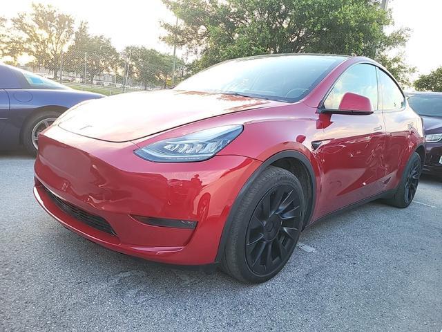 used 2022 Tesla Model Y car, priced at $35,997