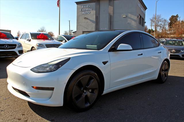 used 2021 Tesla Model 3 car, priced at $19,997