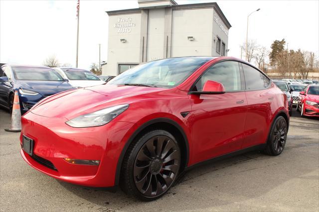 used 2022 Tesla Model Y car, priced at $31,900