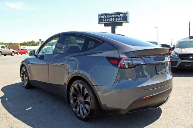 used 2021 Tesla Model Y car, priced at $31,997