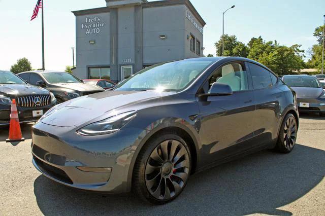 used 2021 Tesla Model Y car, priced at $31,997