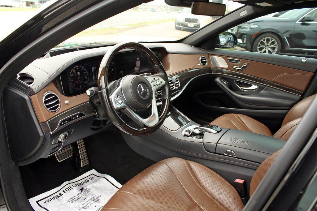 used 2018 Mercedes-Benz S-Class car, priced at $27,750