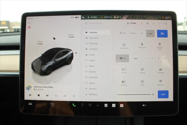 used 2025 Tesla Model Y car, priced at $37,997