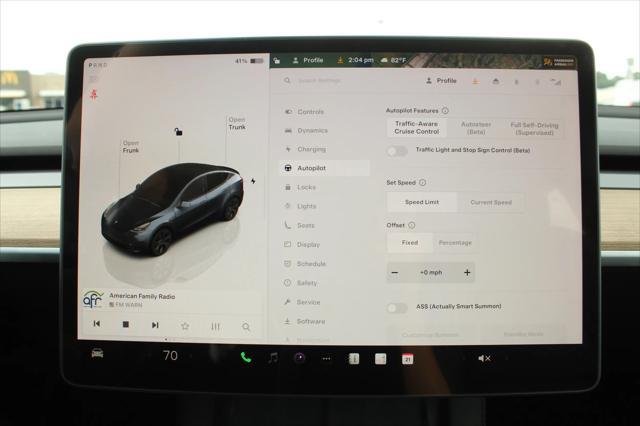 used 2025 Tesla Model Y car, priced at $37,997