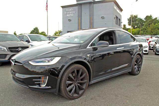 used 2021 Tesla Model X car, priced at $41,997