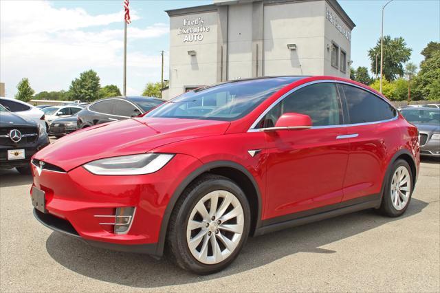 used 2021 Tesla Model X car, priced at $30,997