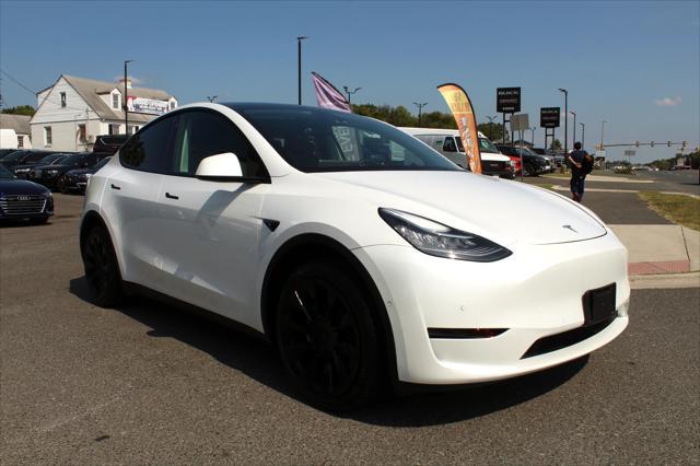 used 2021 Tesla Model Y car, priced at $30,500