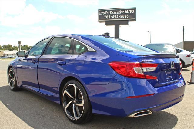 used 2022 Honda Accord car, priced at $24,997