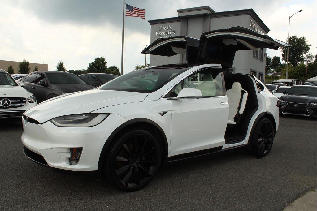used 2020 Tesla Model X car, priced at $38,997