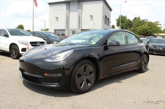 used 2022 Tesla Model 3 car, priced at $27,997