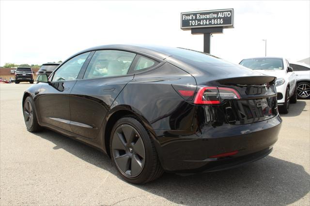 used 2022 Tesla Model 3 car, priced at $27,997