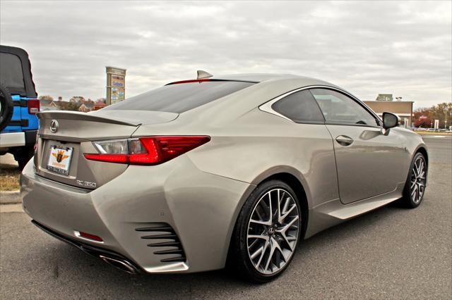 used 2016 Lexus RC 350 car, priced at $23,997