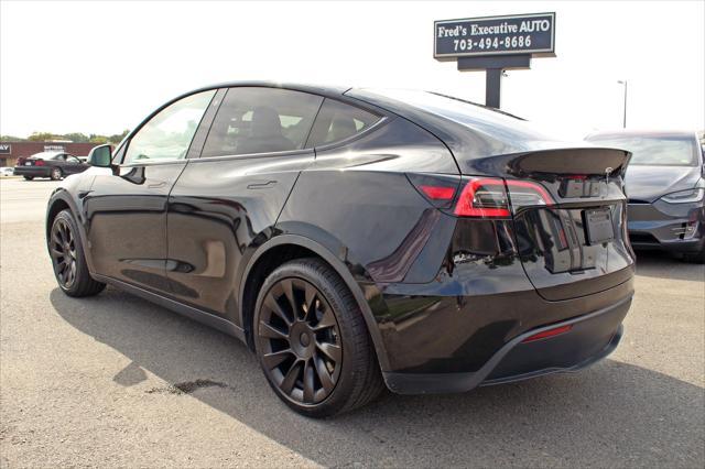 used 2021 Tesla Model Y car, priced at $28,500