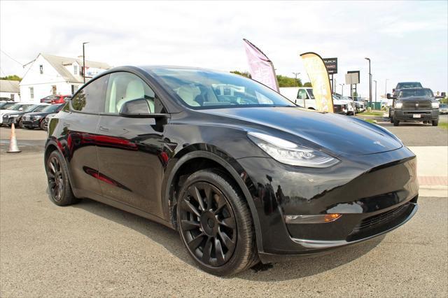 used 2021 Tesla Model Y car, priced at $28,500