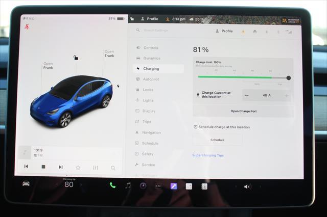 used 2022 Tesla Model Y car, priced at $30,750