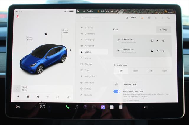 used 2022 Tesla Model Y car, priced at $30,750