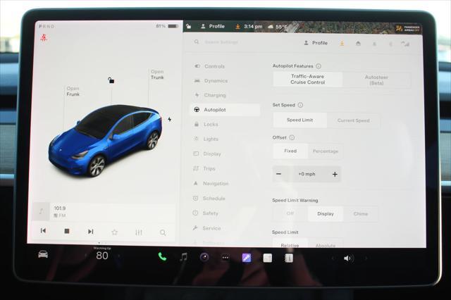 used 2022 Tesla Model Y car, priced at $30,750